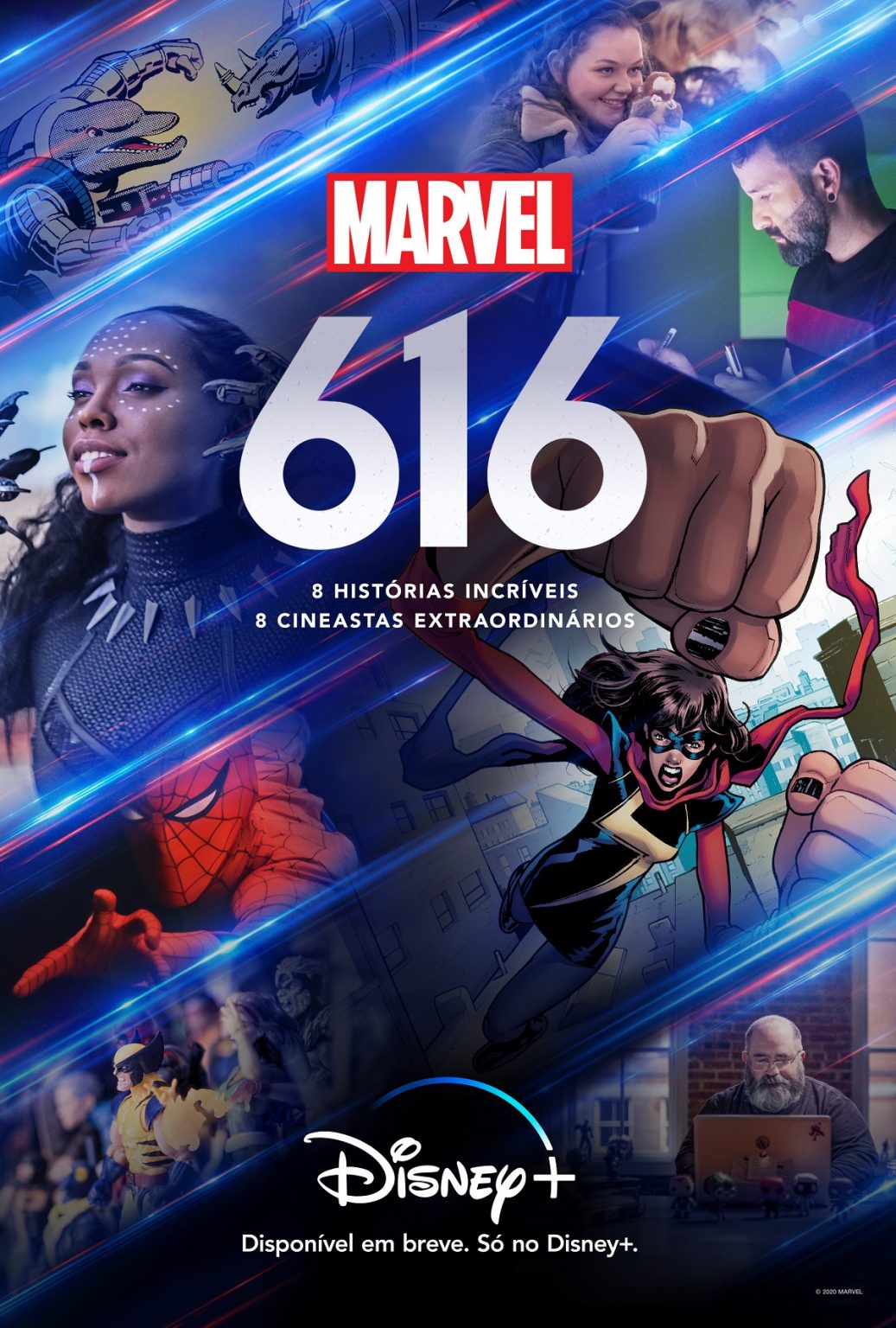 Disney lança trailer e pôster oficial da série 'Marvel 616', que estará