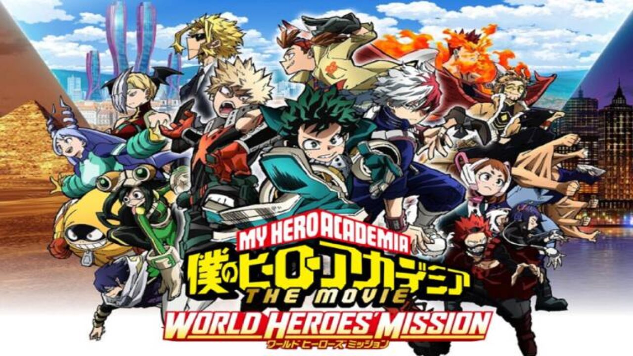 Animes In Japan 🎄 on X: INFO O filme My Hero Academia: World Heroes'  Mission chegará aos cinemas brasileiros dublado e legendado, no dia 6 de  Janeiro!  / X