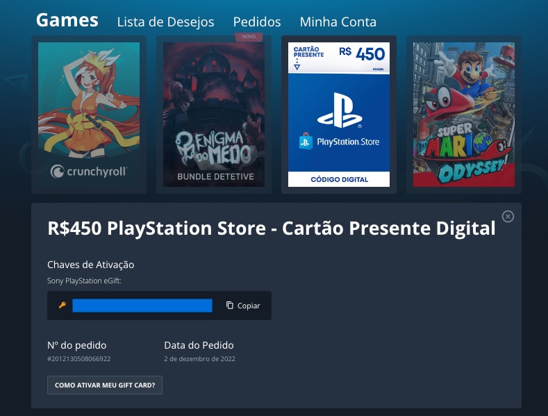 Nuuvem.com on X: A Temporada de Play traz descontos especiais para você 💙  Garanta o seu Gift Card PlayStation na Nuuvem, parcelando em até 4x SEM  JUROS, e assine um plano de