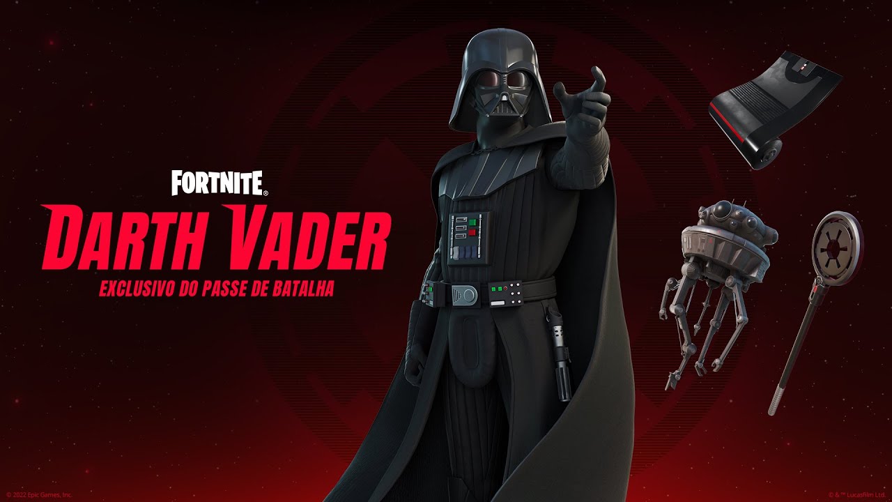 Darth Vader em Fortnite