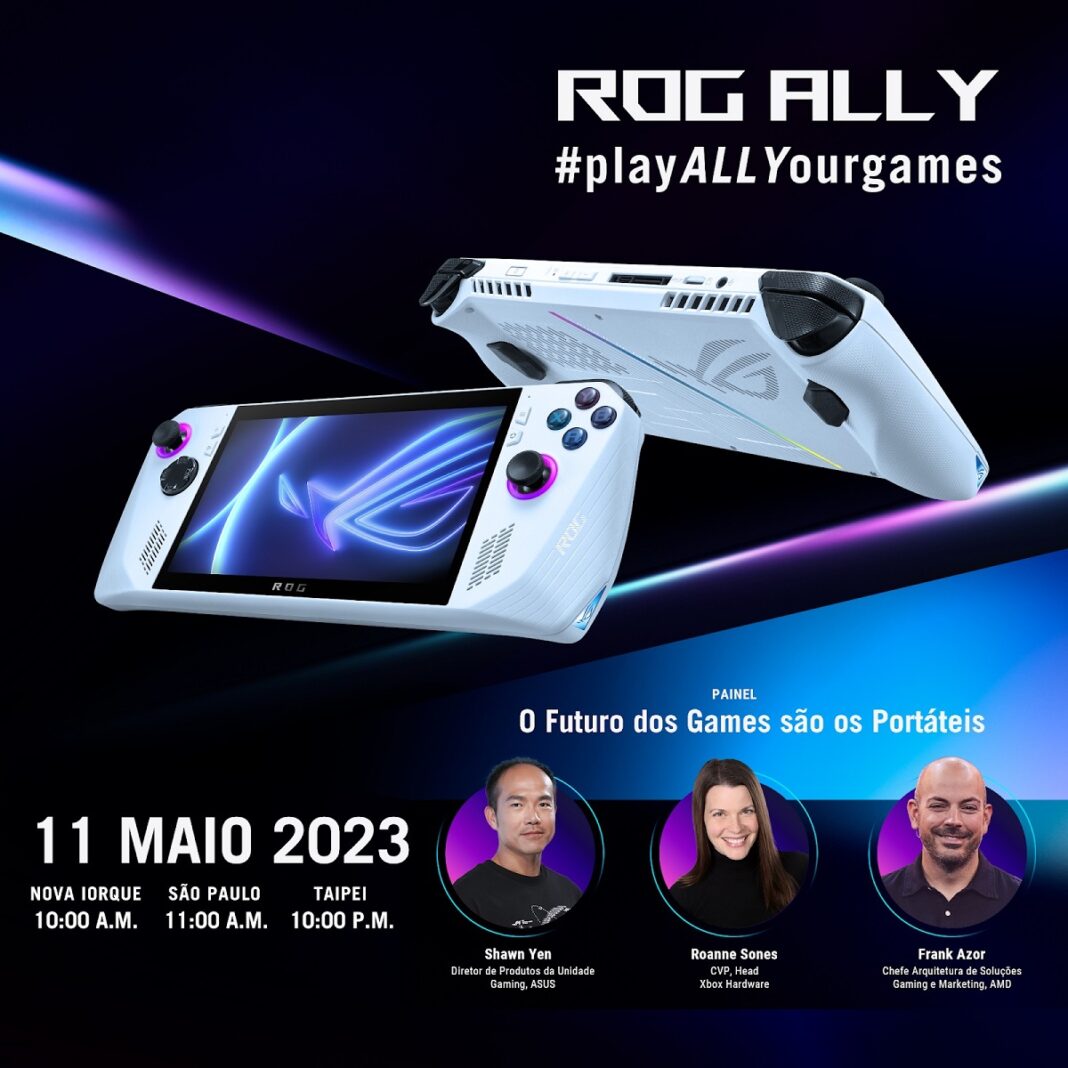 ASUS ROG anuncia seu primeiro console portátil com Windows 11 - Nerdlicious