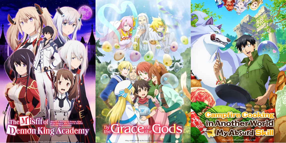 By the Grace of the Gods: 1ª temporada está dublada na Crunchyroll