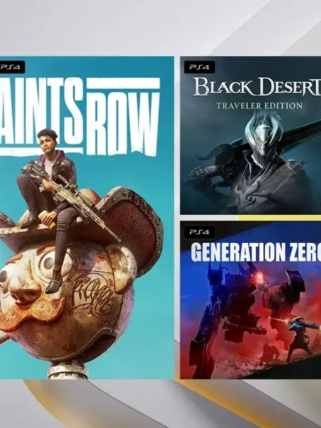 PlayStation Plus: Saints Row, Black Desert e Generation Zero são os jogos  de setembro de 2023 