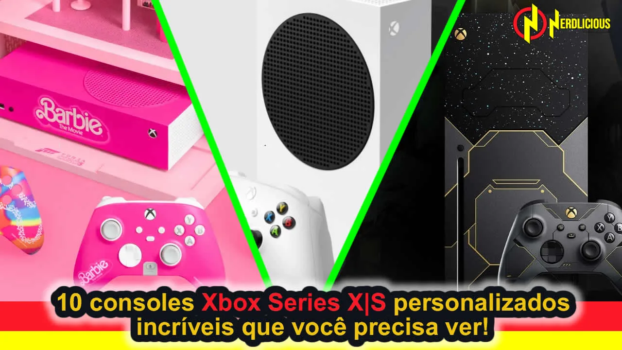 Xbox Series S ganha versão limitada temática da Barbie com direito