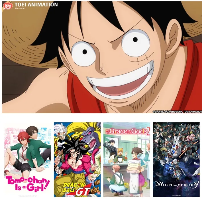 Dublagens de One Piece, novos episódios de Dragon Ball GT e mais