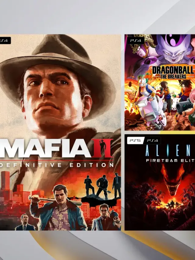 Jogos mensais de novembro para membros PlayStation Plus – Mafia II:  Definitive Edition. Dragon Ball: The Breakers, Aliens: Fireteam Elite –  PlayStation.Blog BR