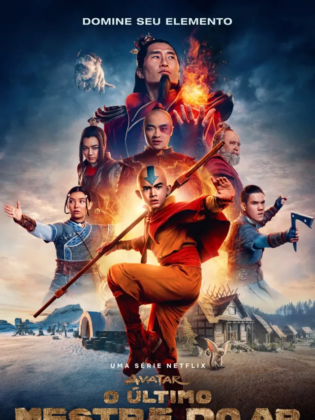 Série Avatar: O Último Mestre do Ar é destaque de Fevereiro na Netflix