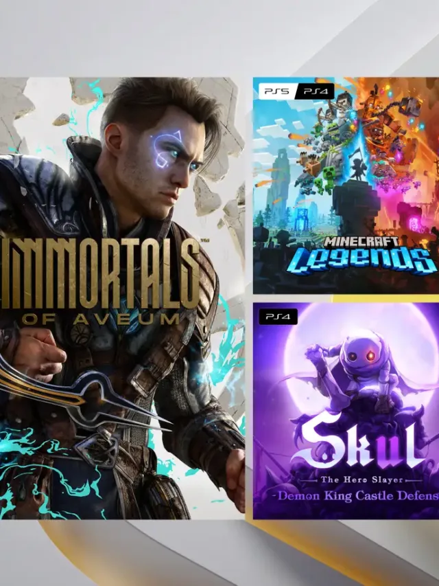 Immortals of Aveum, Minecraft e Skul The Hero Slayer grátis na PS Plus