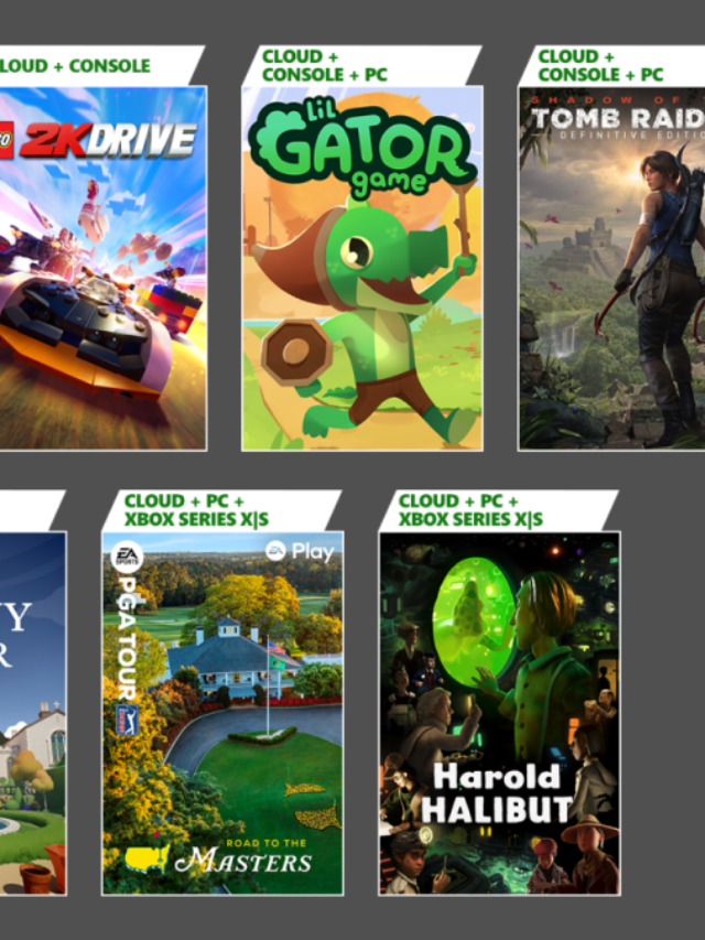 LEGO 2K Drive, EA Sports PGA Tour e mais chegando ao Xbox Game Pass!