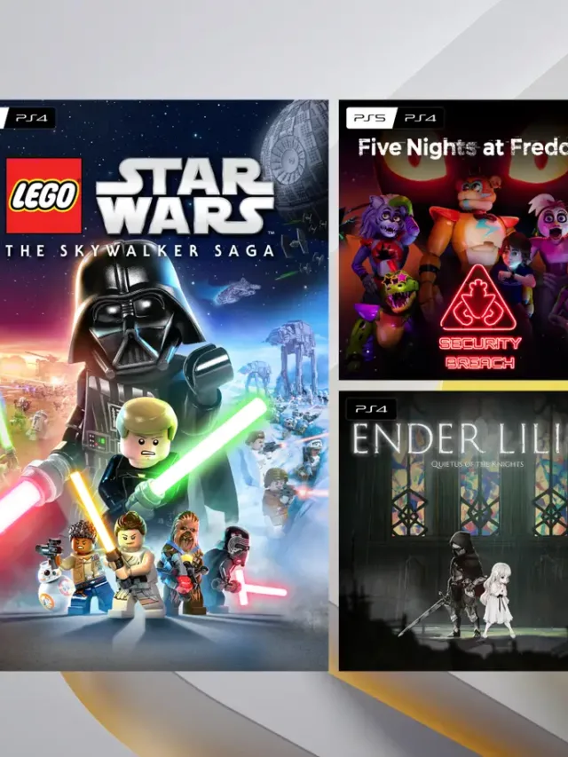 LEGO: Star Wars e Five Nights at Freddy’s grátis na PlayStation Plus!