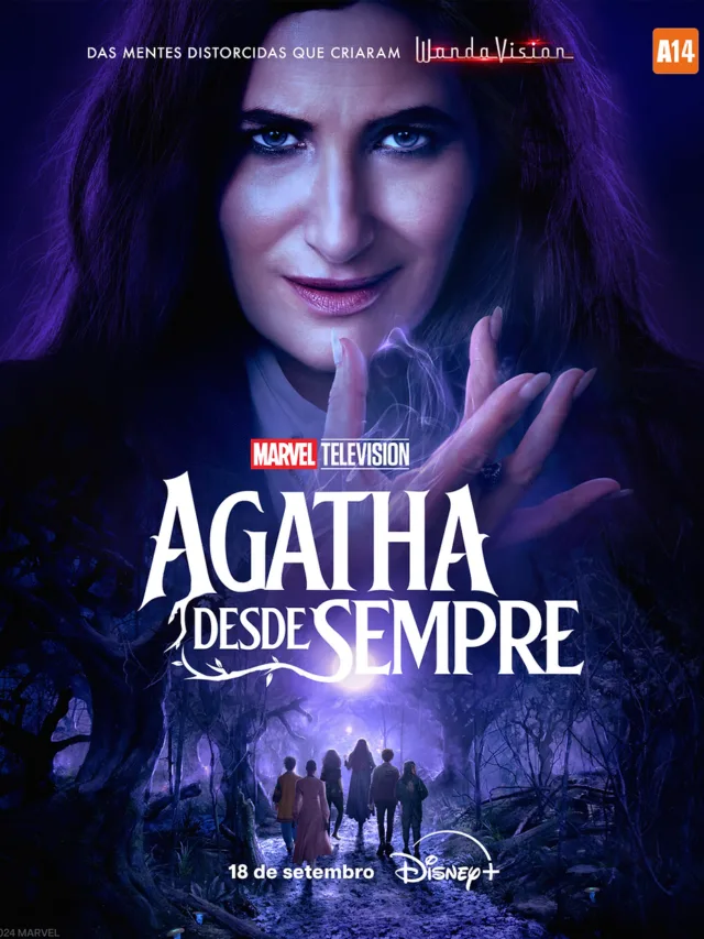 Série Agatha Desde Sempre é destaque do streaming Disney+ em Setembro!