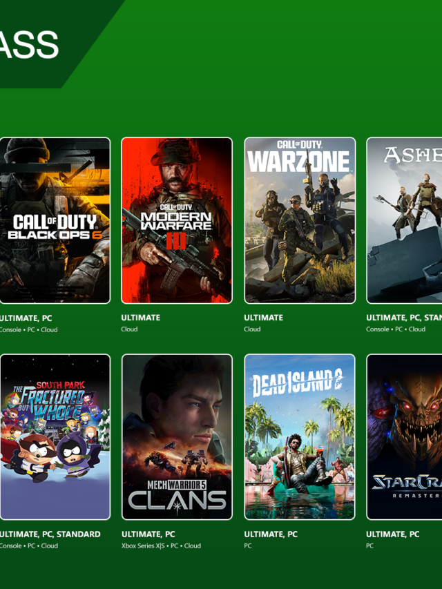 Call of Duty: Black Ops 6, StarCraft e mais chegando ao Xbox Game Pass