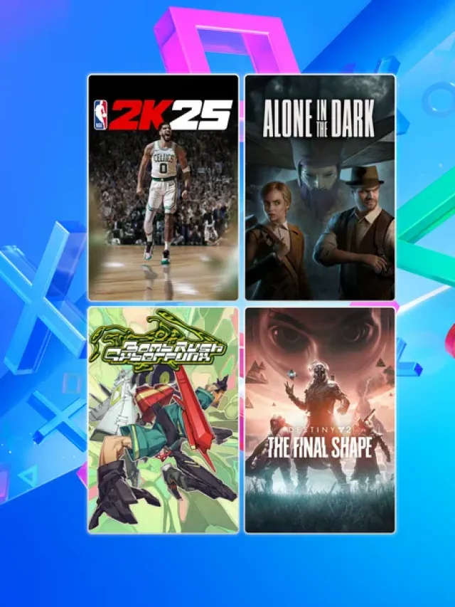 NBA 2K25, Alone in the Dark e Bomb Rush Cyberfunk gratuitos na PS Plus