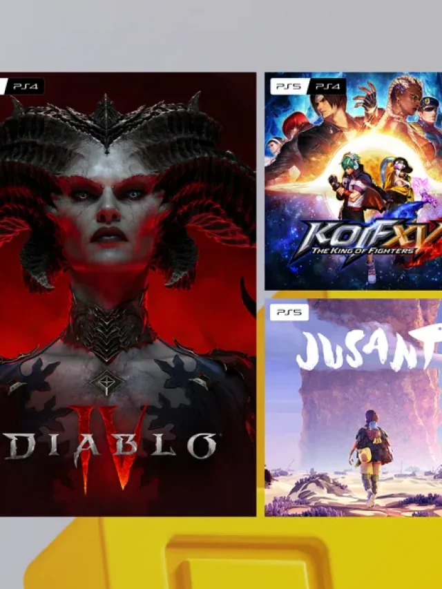 Diablo IV, King of Fighters e Jusant chegam grátis na PS Plus em Julho