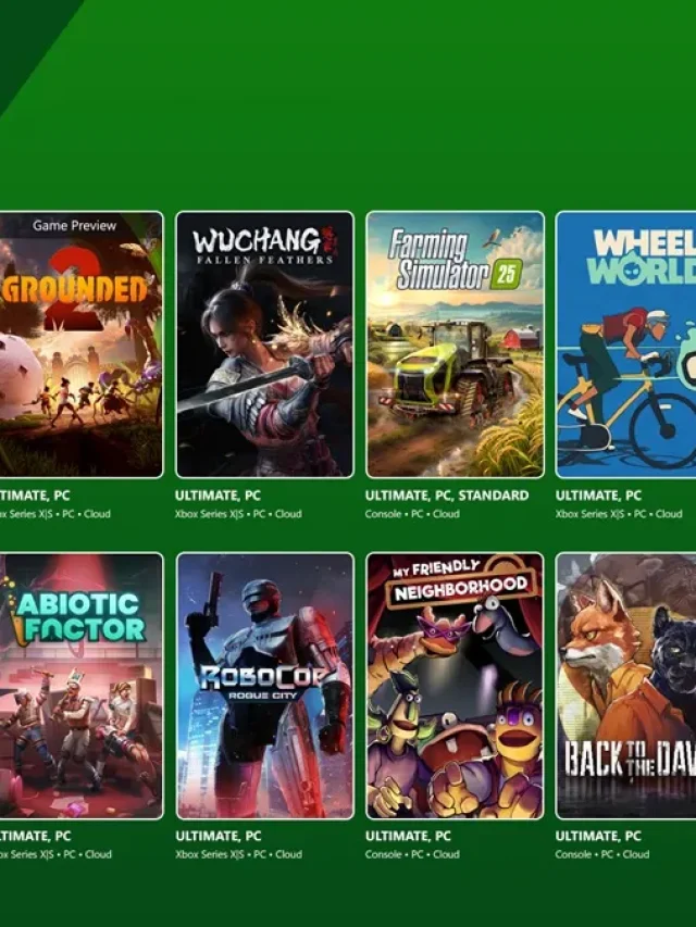 Grounded 2, Wuchang e mais outros jogos chegando em Julho no Game Pass